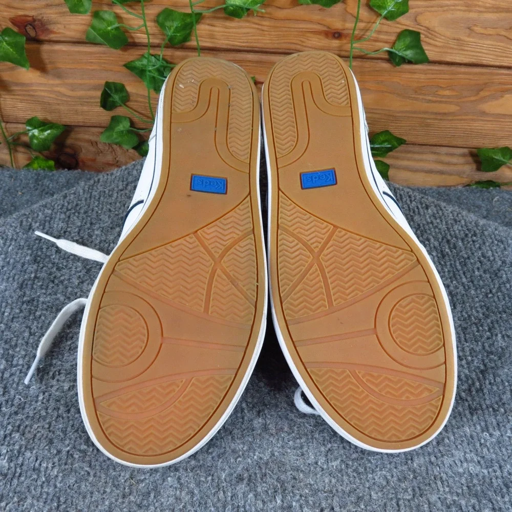 Keds Courty Core Womens Sneaker Size 8 Wide Everyday Walking Shoe White WH60071